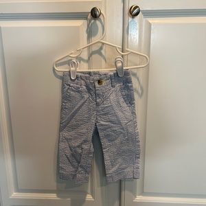 Janie & jack STRIPED SEERSUCKER PANT